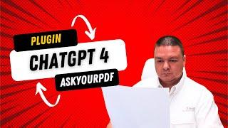 ChatGPT 4: Cómo usar el plugin AskYourPDF