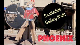 Scottsdale Gallery Walk : Art in Scottsdale Arizona