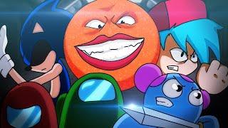 Impostor Annoying Orange vs Everyone “EJECTED SLICED” | Among Us x Learn With Pibby x FNF Animation