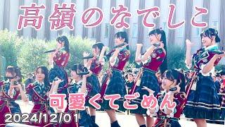 高嶺のなでしこ 「可愛くてごめん」2ndシングルリリースイベント(2024/12/01)