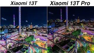 Xiaomi 13T vs Xiaomi 13T Pro Camera Test