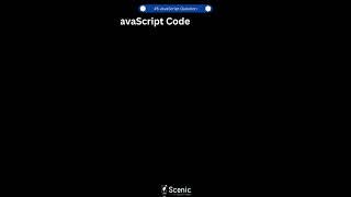 #5 JavaScript Interview Question #javascript #javascriptcoding #javascripttutorial #coding #coding