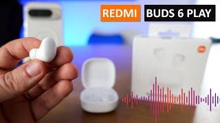 Redmi Buds 6 Play ️ For 11€, Xiaomi has managed to delight my ears