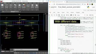 Simple Automation of Drawing on Autocad Using Basic Python