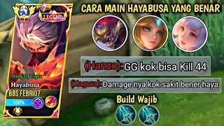 Hayabusa Pakai Item Baru SKY PIERCER  Makin OP !!! 2x Maniac + 10 Menit Kill 30 | Mobile Legend