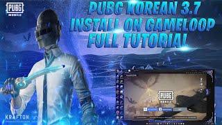 PUBG KR 3.7 on Gameloop | Full Installation, Fix Errors & Best Settings