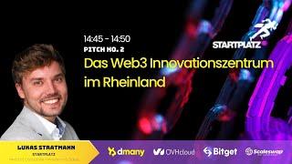 #CRC23  Lukas Stratmann (STARTPLATZ): Das Web3 Innovationszentrum im Rheinland