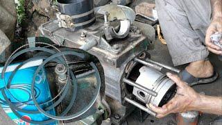 reparing China Peter engine 20 hp