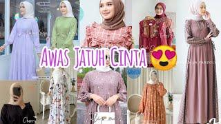 Trend Busana Muslim 2021 ! Inilah Model Baju gamis Terbaru 2021 Untuk Remaja Masa Kini