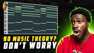 How To Make Afrobeats With NO MUSIC THEORY | FL Studio Tutorial