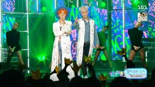 BIGBANG(GD&T.O.P) - '쩔어(ZUTTER)' 0823 SBS Inkigayo : ‘LET'S NOT FALL IN LOVE’ NO.1 OF THE WEEK