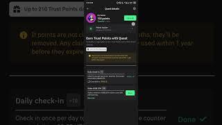    TRUST WALLET AIRDROP GRAB YOUR POINTS NOW #web3crypto #crypto  #bitcoin #short