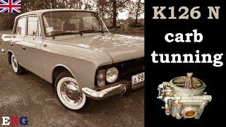 Moskvich carburetor K126 N Tuning 23x23mm for UZAM 1500 (408, 412, 2140, Scaldia 1400, Elite 1500)