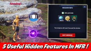 Top 5 Useful Hidden Features You Don't Know In Marvel Future Revolution