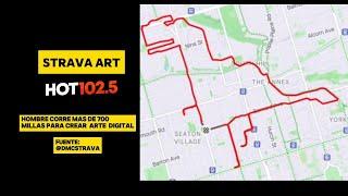 Strava Art