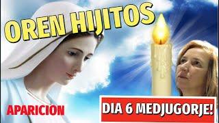 Aparición de la VIRGEN MARIA en MEDJUGORJE A MARIJA/ REINA DE LA PAZ- DIA 6