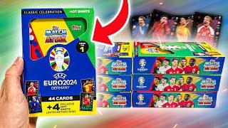 OPENING *SIX* MATCH ATTAX EURO 2024 MEGA TINS! (Relic Hunt!)