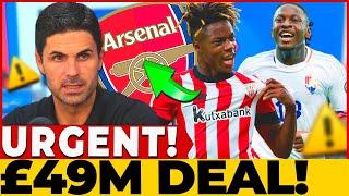 BREAKING! ARTETA’S GAME-CHANGER! ARSENAL'S £38M SWOOP TO REPLACE SAKA! ARSENAL FC NEWS