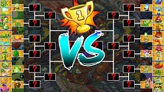 TOURNAMENT 36 Plants Max Level Battlez - Who Will Win? - PvZ 2 Plant vs Plant v10.4.2