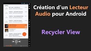 [Android] Tuto Player Audio - Recycler View