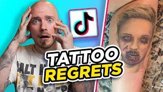 TIKTOK TATTOO REGRETS | Tattoo Critiques | Pony Lawson