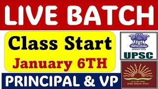 LIVE BATCH FOR PRINCIPAL AND VICE PRINCIPAL EXAMS, KVS, UPSC, EMRS, NVS, UKPSC #EXAM #NOTES #books