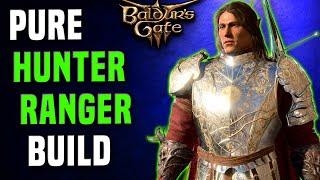 Baldur's Gate 3 - Pure Hunter Ranger Build - Hunter Subclass Guide - Best AOE Archer