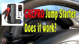 GREPRO Jump starter. Does it work?