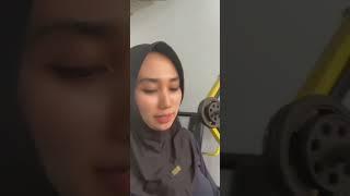 gym hijab montok anunya bikin ngk tahan