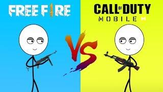 Free Fire Gamer Vs Call Of Duty Gamer