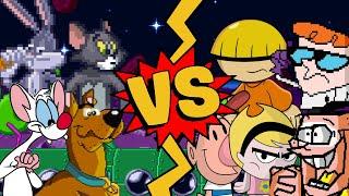 M.U.G.E.N Battles | Bugs Bunny/Scooby-Doo/Tom Cat/Pinky vs Eddy/Billy & Mandy/Numbuh 4/Dexter