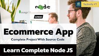 Learn Node js & Express with Project | Node.js, Express & MongoDB Project | Node js Ecommerce App