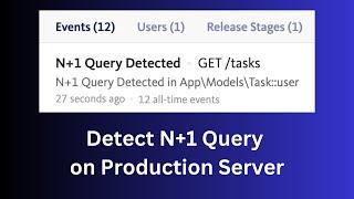 Eloquent N+1 Query on Live Server? Send Notification!