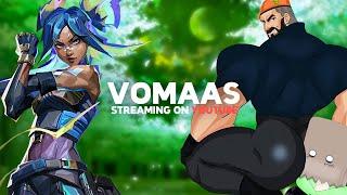 【Vomaas】 Suffering in Valorant with (mid) VTuber Littey Part 2 - Vomaas Stream #93