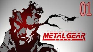 Metal Gear Solid (PS1) Прохождение #1 Вражеская база