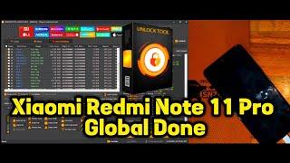 Xiaomi Redmi Note 11 Pro(Pissarro)Unlock Bootloader + Flash Indian Global Done With Unlocktool.