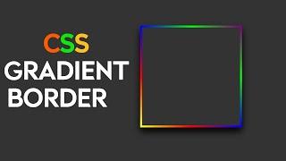 CSS Gradient Border