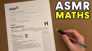 [ASMR] Taking a GCSE Maths Exam!