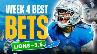 Best Bets for NFL Week 4 | Top Picks and Predictions (2024)