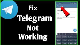 How to Fix Telegram Not Working | Telegram Connecting Problem Solved