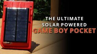 How I built the ultimate Solar Powered Game Boy Pocket!