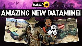 Fallout 76 | FUTURE ATOMIC SHOP ITEMS! HUGE NEW DATAMINE!