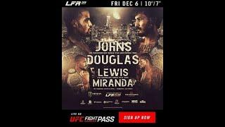 LFA 198: Johns vs Douglas Predictions