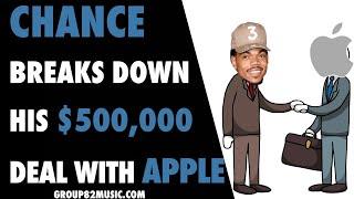 Chance The Rapper Breaks Down His $500,000 Deal With Apple