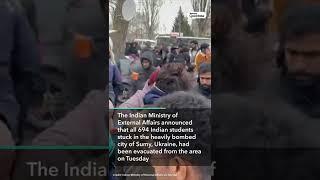 All 694 Indian Students Evacuated From Bombed Ukrainian City of Sumy