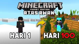 100 Hari Minecraft Tapi di Atas Awan