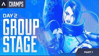 ALGS Year 4 Championship | Day 2 Group Stage Part One | Apex Legends