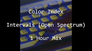Color Index - Intervals (Open Spectrum) - 1 Hour Mix