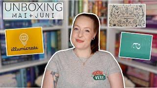 UNBOXING MAI +JUNI 2024 - Zauberbüchse & illumicrate | reading with Maren