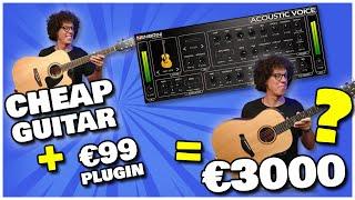 Can this plugin make your CHEAP Acoustic Guitar sound EXPENSIVE?